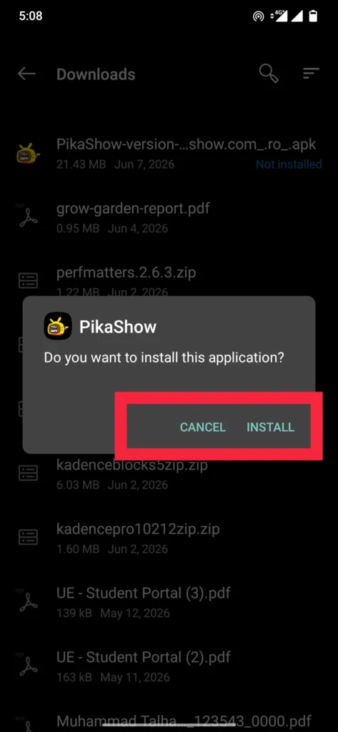Pikashow APP download V93 – Free Movies, Live TV & Sports Streaming for Android (2026) 5 PikaShow APK app Download v9.3.0